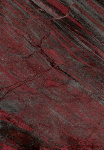 Primer kamna Iron Red