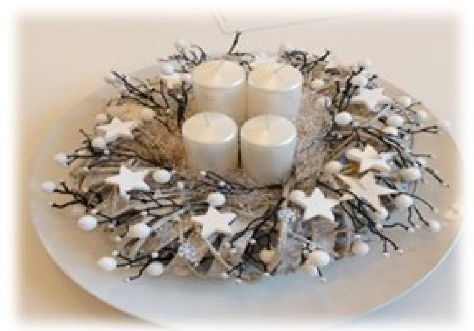 Slika novoletnega aranžmaja